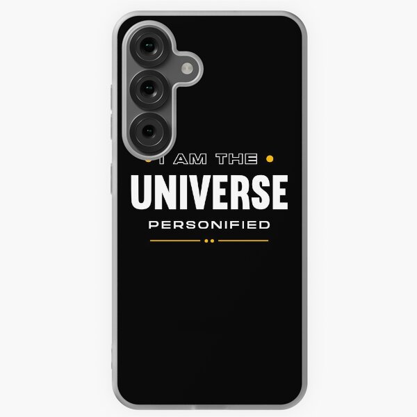Item preview, I am the universe personified designed and sold by Uppercase Tees.