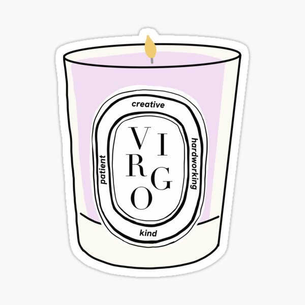 Item preview, Virgo Szn Diptique Birthday Candle designed and sold by madebymammen.