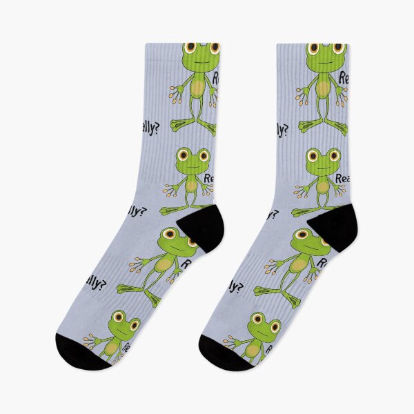 Item preview, Funny Frog Saying Really? designed and sold by Twittlefish.