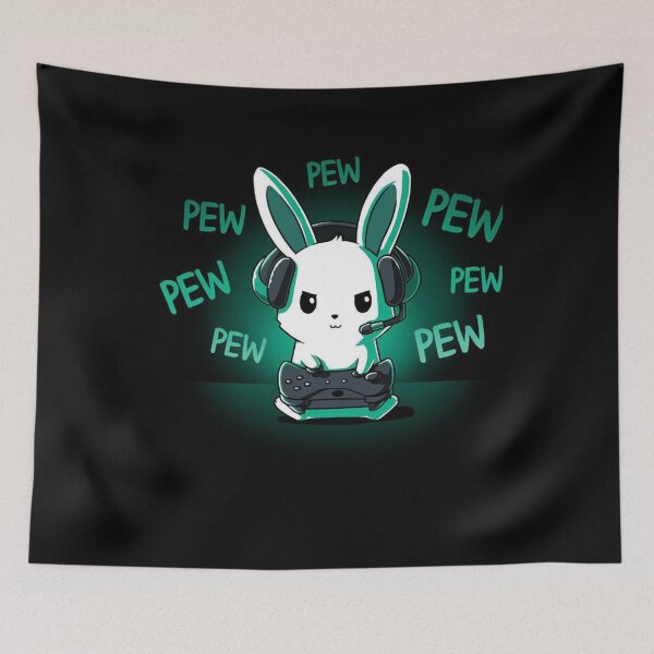Item preview, Pew Pew Bunny Funny designed and sold by MollyGreen01.