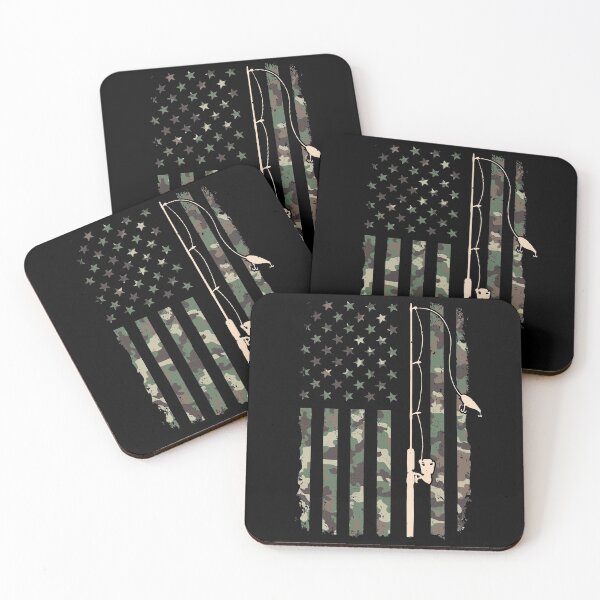 Item preview, Fishing USA Flag Camouflage Camo American Fisherman Gifts  designed and sold by alenaz.