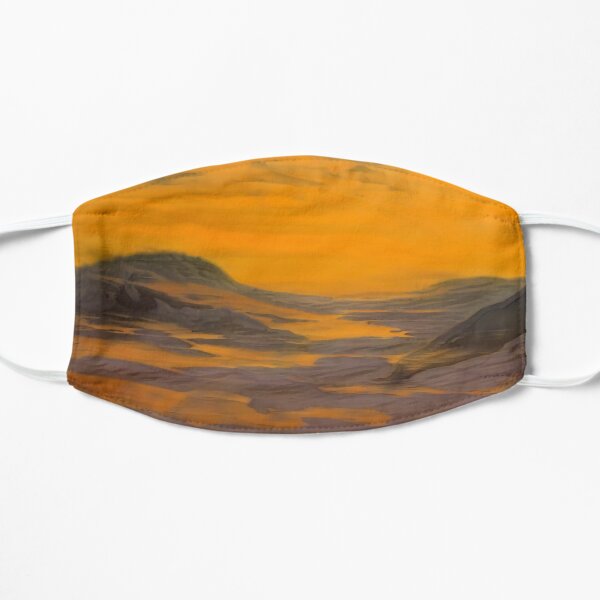 Desert Sunrise Flat Mask