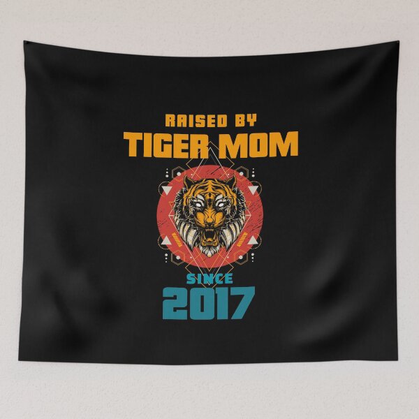 Item preview, Tiger Mom Raised Me Since 2017- Asian Meme designed and sold by CrazyBichAsian.