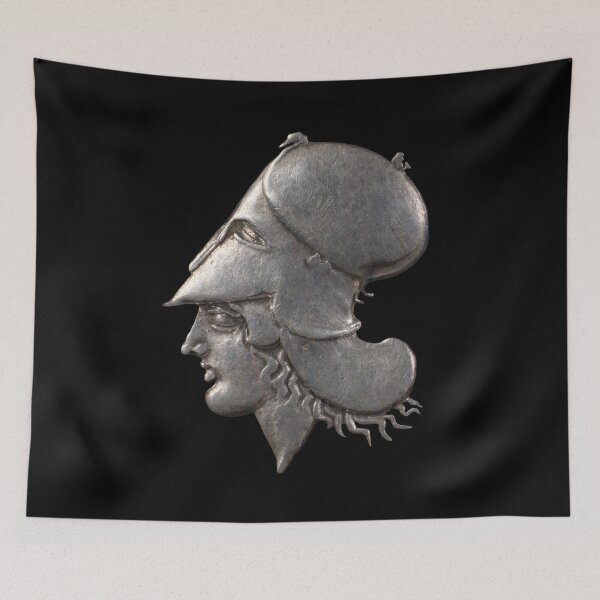 Item preview, Head of Athena (on black) designed and sold by DotorEaon.