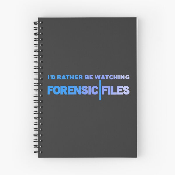 Item preview, I’d Rather Be Watching Forensic Files designed and sold by caraghbrooks.
