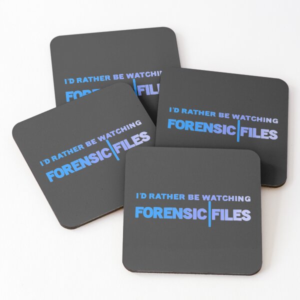 Item preview, I’d Rather Be Watching Forensic Files designed and sold by caraghbrooks.