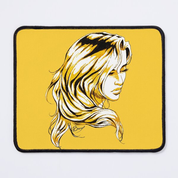 Item preview, Hair Swept over Shoulder in Gold designed and sold by Brina Williamson.