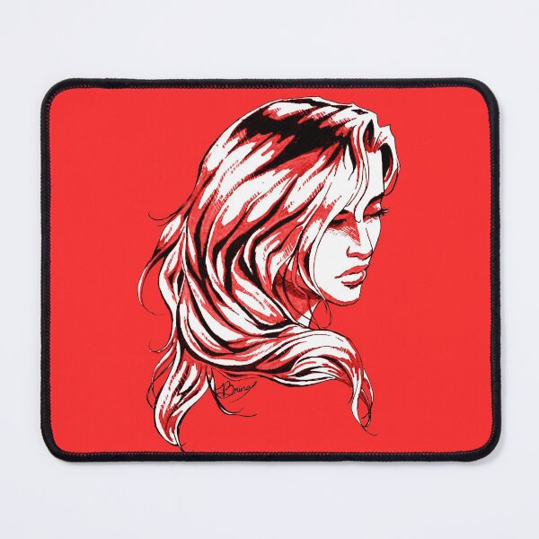 Item preview, Hair Swept over Shoulder in Red designed and sold by Brina Williamson.