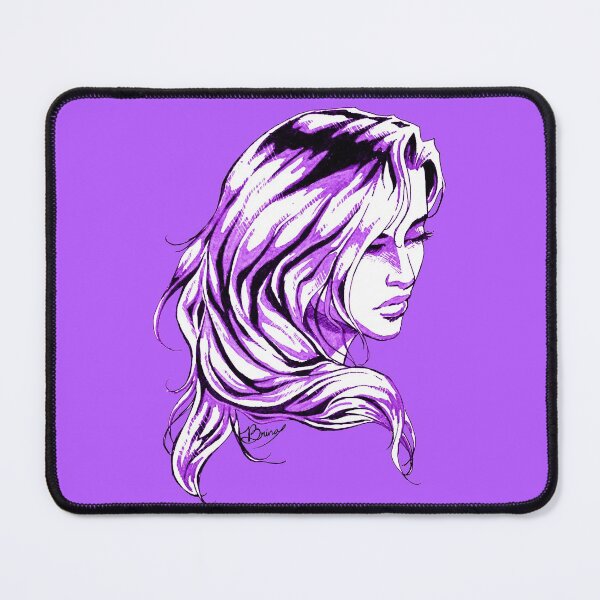 Item preview, Hair Swept over Shoulder in Purple designed and sold by Brina Williamson.