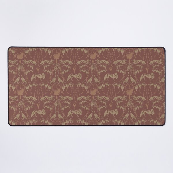 Pheasant Hunt in Rust Desk Mat