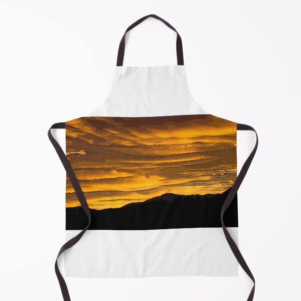 Item preview, Sunset Sunrise over mountains photograph with poster print effect designed and sold by Melissa N. Robertson.