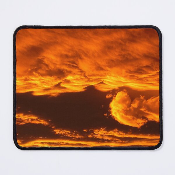 Item preview, Orange Sunset Sunrise Clouds Photograph designed and sold by Melissa N. Robertson.