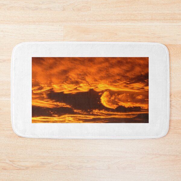 Item preview, Orange Sunset Sunrise Clouds Photograph designed and sold by Melissa N. Robertson.