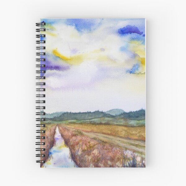 Item preview, Colorful Watercolor Landscape designed and sold by Lindsey Templeton.