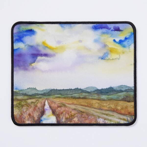 Item preview, Colorful Watercolor Landscape designed and sold by Lindsey Templeton.