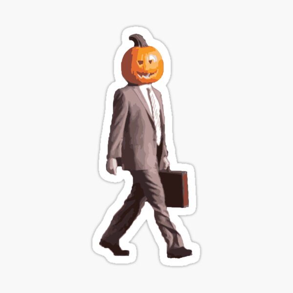 Kürbis Dwight Sticker