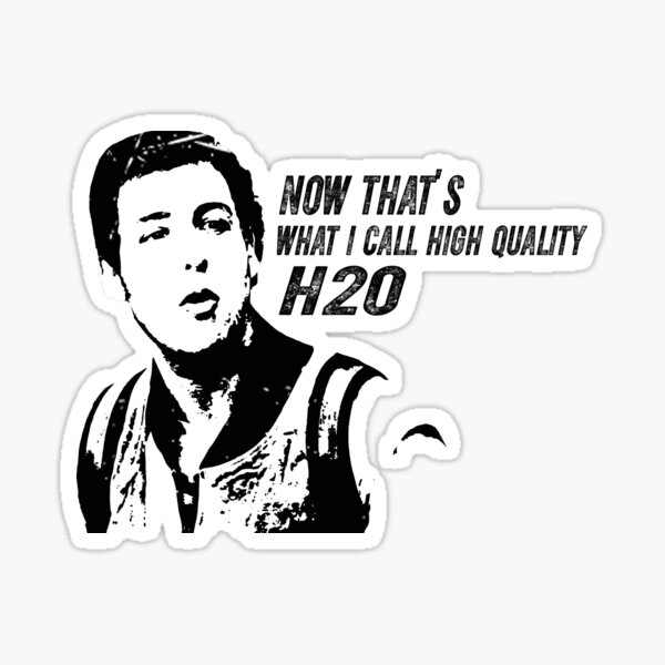 "Now That's What I Call High Quality H20 Waterboy Films" Sticker for