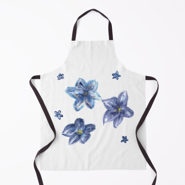 Item preview, Blue flowers dancing designed and sold by katelinpants.