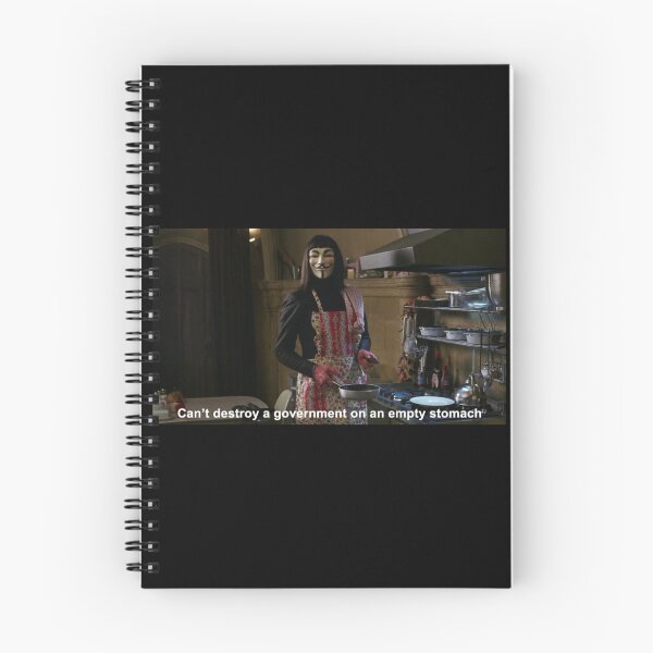 Item preview, Can'T Destroy A Government On An Empty Stomach Sticker designed and sold by lattpag.