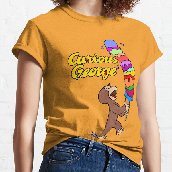 Curious George Has An Ice Cream Treat Classic T-Shirt