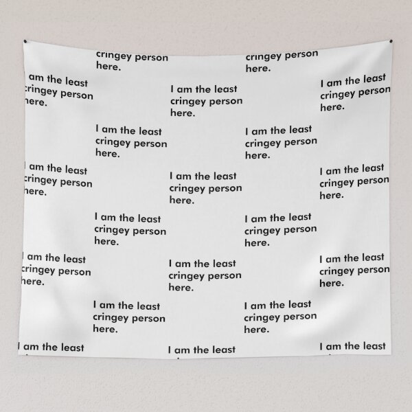 Item preview, I Am The Least Cringey Person Here Thanksgiving Christmas  - Black designed and sold by johnta17.