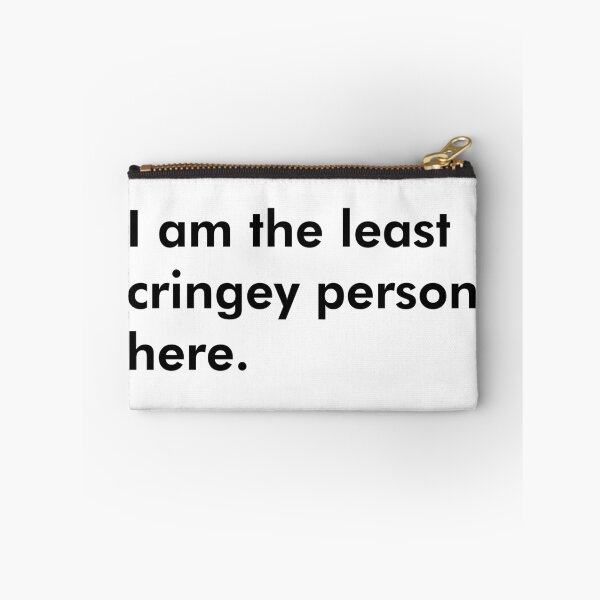 Item preview, I Am The Least Cringey Person Here Thanksgiving Christmas  - Black designed and sold by johnta17.