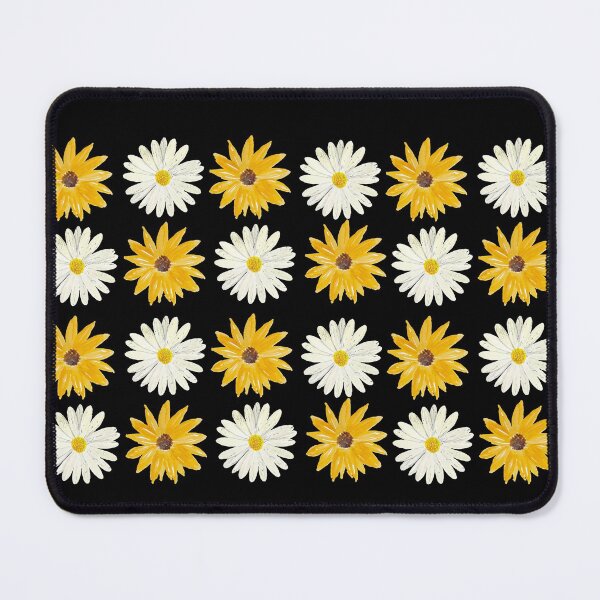 Item preview, White And Yellow Floral Art Floralpatterns designed and sold by thesandrafadzai.