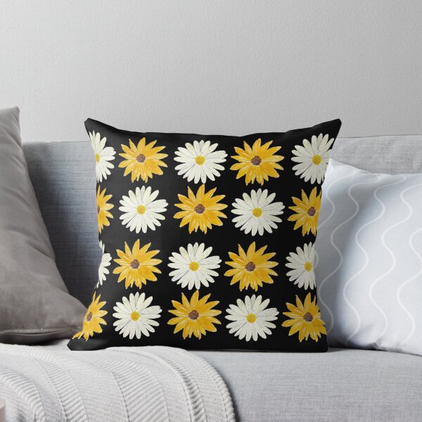 Item preview, White And Yellow Floral Art Floralpatterns designed and sold by thesandrafadzai.