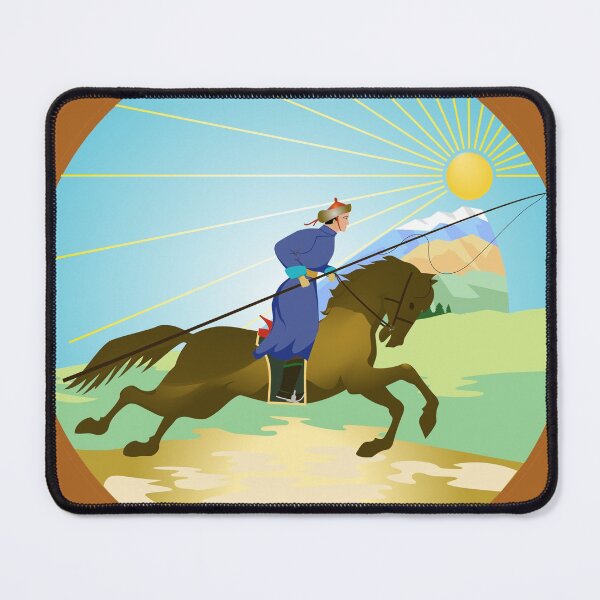 Item preview, Mongolian Horse and Rider from Old Flag designed and sold by OpenED360.