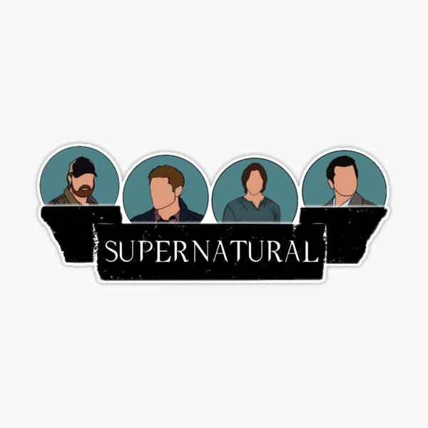 SUPERNATURAL TV show stickers, 29 ct - Depop