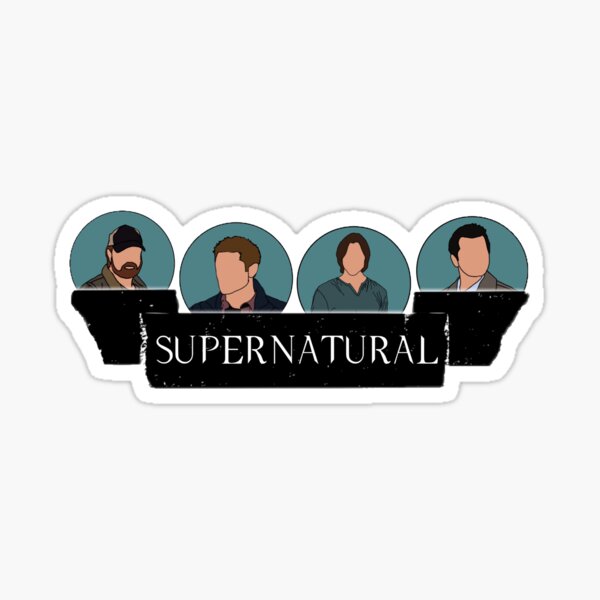 Supernatural  Sticker for Sale by swanspirate520