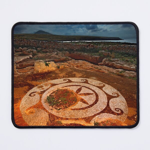 Item preview, Ancient mosaic at Cape Tainaron designed and sold by Hercules Milas.
