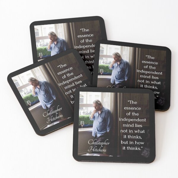 Item preview, Christopher Hitchens Quote  designed and sold by PsychPsych.
