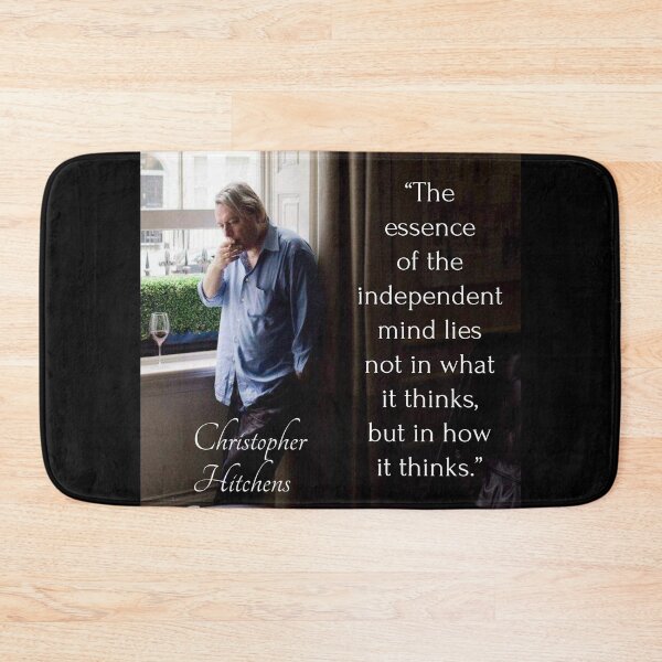 Item preview, Christopher Hitchens Quote  designed and sold by PsychPsych.