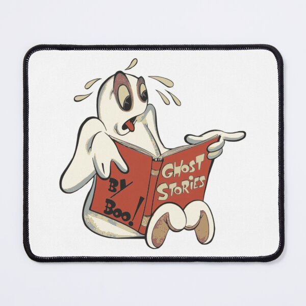 Item preview, A ghost reading ghost stories | boo designed and sold by Taimoor Ali.