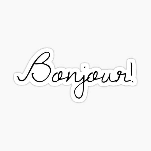 Aperçu de l'œuvre Bonjour! créée et vendue par Peter Vance.