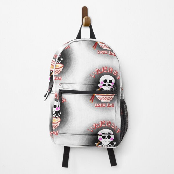 Item preview, Kawaii Japanese Anime Skeleton Ramen designed and sold by SewnMemories.