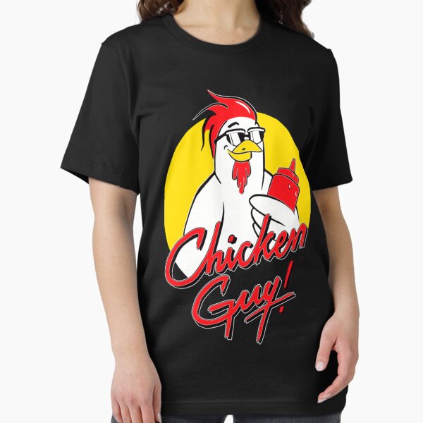 Artikel-Vorschau von Fieri Chicken Guy! geplant für Downtown T-Shirt, designt und verkauft von Bircumshaw43.
