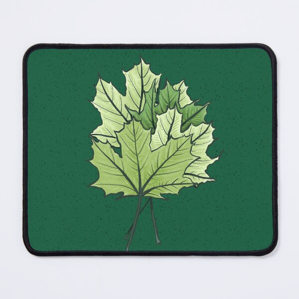 Item preview, Green Maple Leaves In Spring designed and sold by Boriana Giormova.