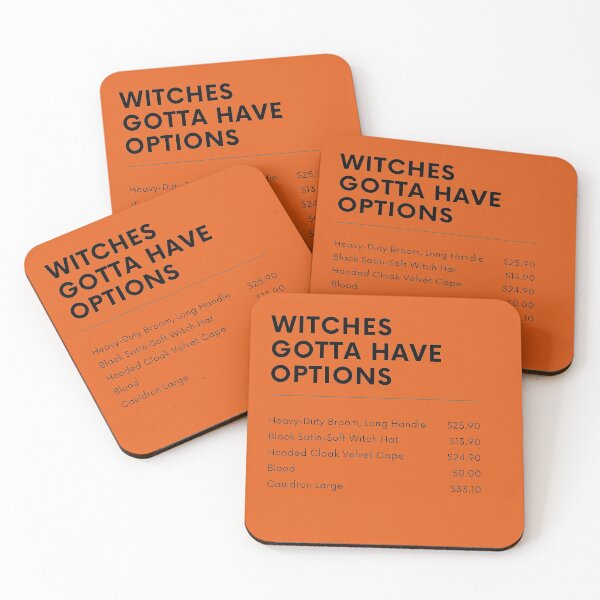 Item preview, Witches Gotta Have Options designed and sold by meiyorrr.