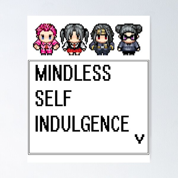 Item preview, MINDLESS SELF INDULGENCE VIDEO GAME RETRO Classic designed and sold by Rangozz.