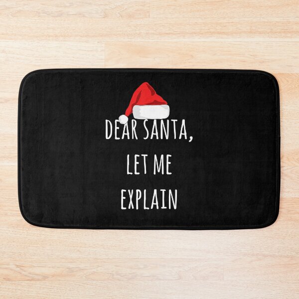Item preview, Dear Santa Let me explain | Funny letter to santa | Funny Christmas  designed and sold by Violet Treasures.