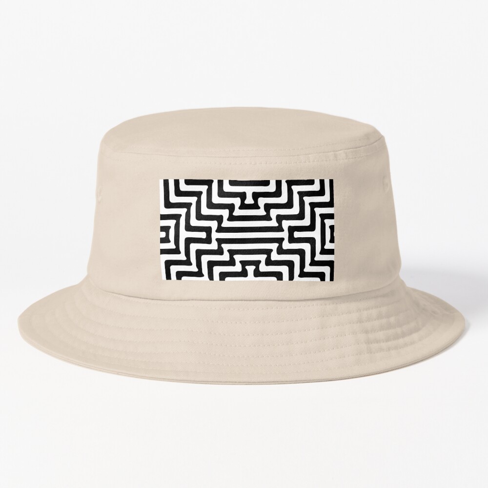 Fendi California Sky White Lycra Bucket Hat - Hats