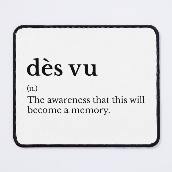 Item preview, Dès vu - (Des vu) Dictionary Design (Original) designed and sold by marina ralston.