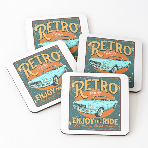 Item preview, Enjoy The Ride Retro Garage designed and sold by Vector Scout Lab.