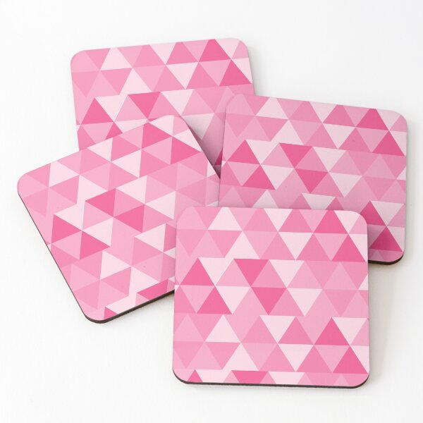Item preview, Pink Blush Geometrical Desk Mat and Mouse Pad designed and sold by Designforoz.
