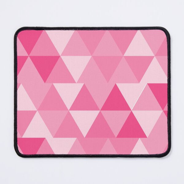 Item preview, Pink Blush Geometrical Desk Mat and Mouse Pad designed and sold by Designforoz.