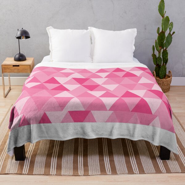 Item preview, Pink Blush Geometrical Desk Mat and Mouse Pad designed and sold by Designforoz.