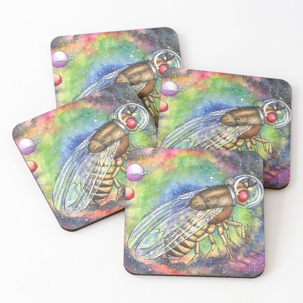 Item preview, Drosophila Fruit Fly in Space (#6 in series) designed and sold by Kelley-Art.