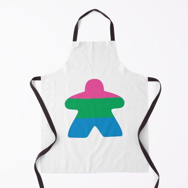 Item preview, Polysexual Pride Flag Meeple designed and sold by BeamGeeks.